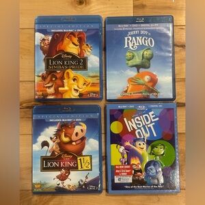 Disney Blu-ray bundle